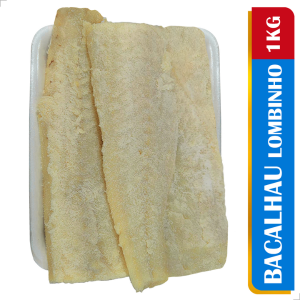 Lombo Inferior de Bacalhau Gadus Morhua 1kg (Premium) - Di Callani