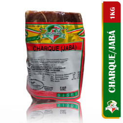 Carne Seca Jabá Dianteiro (charque) 1 Kg - Jerked Beef