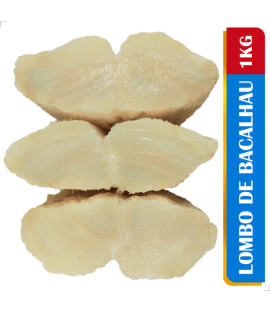 Lombo De Bacalhau Gadus Morhua 1kg (Extra Largo) - Di Callani
