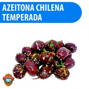 Azeitona Chilena Temperada 1Kg