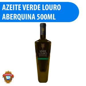 Azeite Verde Louro Aberquina Extra Virgem 100% Puro 500ML Pirâmide - Qualidade Premium