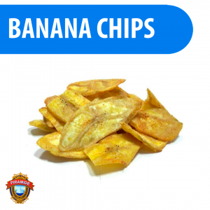 Banana Chips Doce 100% puro 250g Pirâmide - Qualidade Premium
