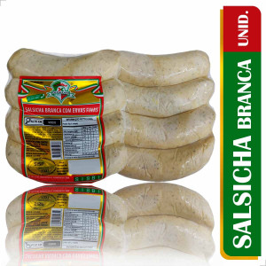 Salsicha Branca Com Receita Alemã Pacote De 400g -  Di Callani