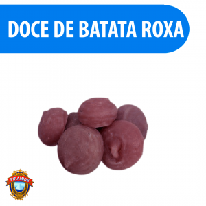 Doce de Batata Roxa 100% Puro 250g Pirâmide - Qualidade Premium