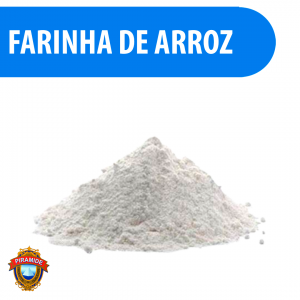 Farinha de Arroz 100% Puro 500g Pirâmide - Qualidade Premium