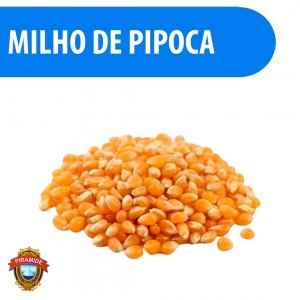 Milho de Pipoca 100% Puro 250g Pirâmide - Qualidade Premium