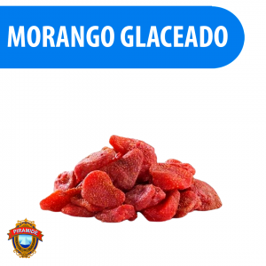 Morango Glaceado 100% Puro 250g Pirâmide - Qualidade Premium