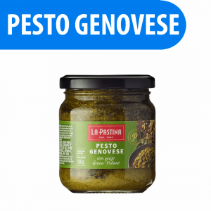 Molho Pesto Genovese c Queijo Grana Padano - La Pastina 190g