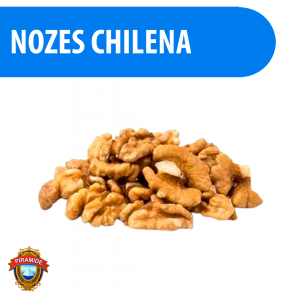 Nozes Chilena Inteira 100% puro 250g Pirâmide - Qualidade Premium