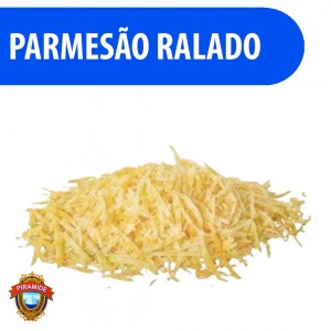 Queijo Parmesão Ralado 100% Puro 250g Pirâmide - Qualidade Premium