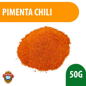 Pimenta Chili 100% Puro Pirâmide 50g - Qualidade Premium