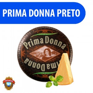 Queijo Prima Donna Preto 100% Puro 500g Pirâmide - Qualidade Premium