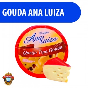 Queijo Gouda Ana Luiza 100% Puro 300g Pirâmide - Qualidade Premium