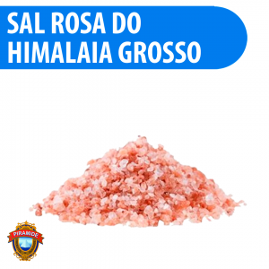 Sal Rosa Himalaia Grosso 100% Puro 1Kg Pirâmide - Qualidade Premium