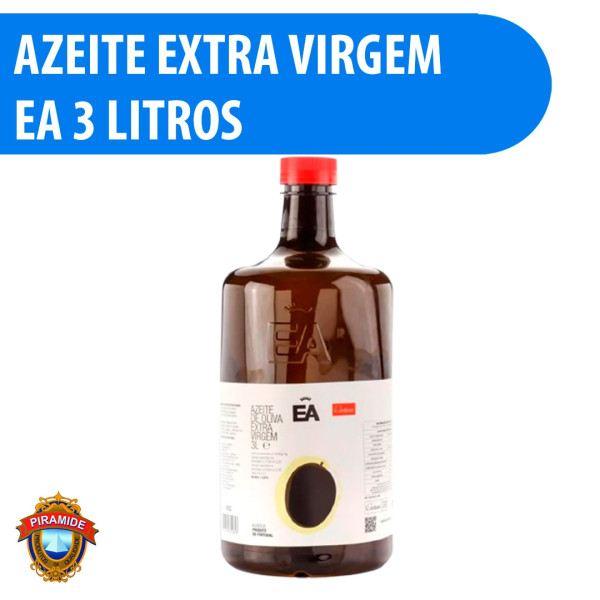 Azeite EA Extra Virgem 100% Puro 3L - Qualidade Premium